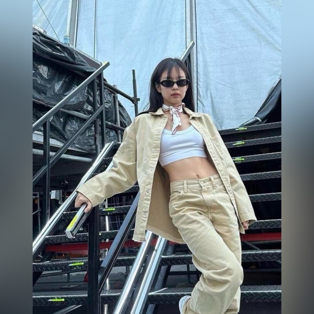 Calvin Klein x Jennie denim jacket